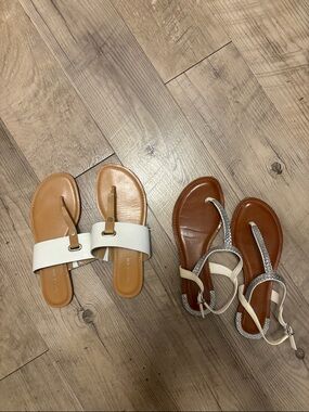 Gianni Bini Leather Sandals Bundle